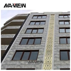 decorative panels curtain wall aluminum perforated facade panel perforated metal wall cladding panels