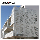 Stainless Steel Perforated Metal Sheet Facade 200mm Hole